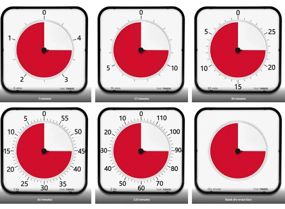 Logik & Talforståelse|Skolesjov<Time Timer MAX (44x44 cm.)