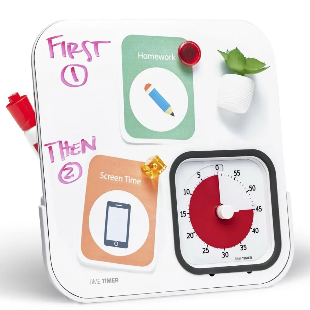 Hjælpemidler|Til Børneværelset<Time Timer whiteboard inkl. MOD