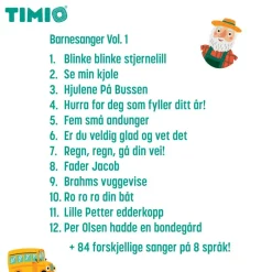 Legetøj Til Ferien|Interaktivt Legetøj<TIMIO tilbehør - Disc sæt 1