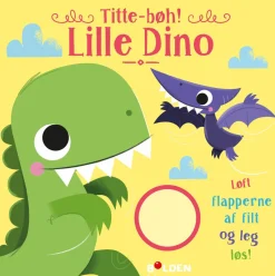 Dinosaur Legetøj|Børnebøger<Forlaget Bolden Titte-bøh! Lille Dino