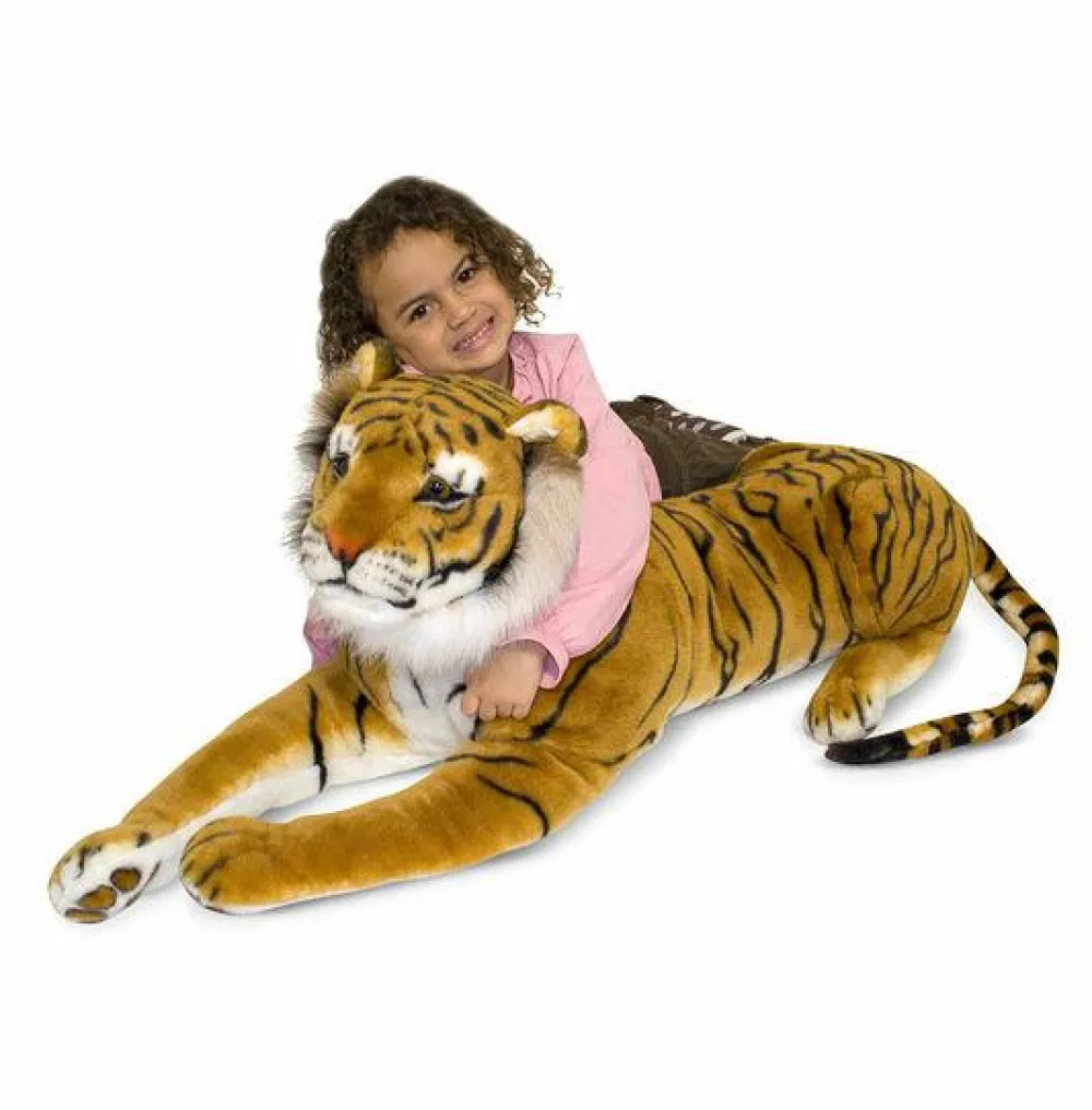 Bamser<Melissa & Doug Tøjdyr i plys - Tiger