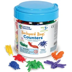 Logik & Talforståelse|Matematik & Leg<Learning Resources Tæl & Sorter - Insekter, 72 dele
