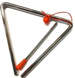 Audio / Høresans|Musikinstrumenter Til Børn< Triangel, 15 cm