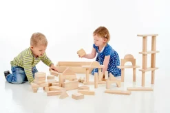 Trælegetøj|Montessori<tickit® Træklodser MEGA, 54 stk