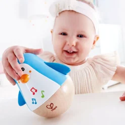 Tumlinge Legetøj|Babylegetøj<Hape Tumling med lyd - Pingvin