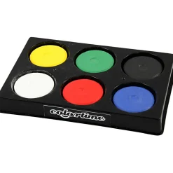 Tegne- & Malegrej<Creativ Company Vandfarver Ø4,4 cm - Basisfarver, 6 stk