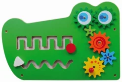 Babylegetøj< Vægpanel - Krokodille