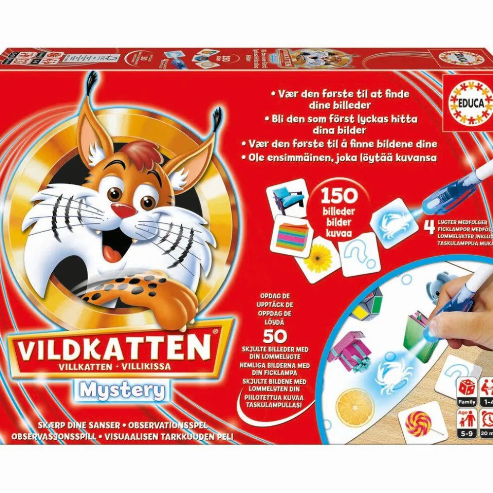 Spil<educa Vildkatten Mystery