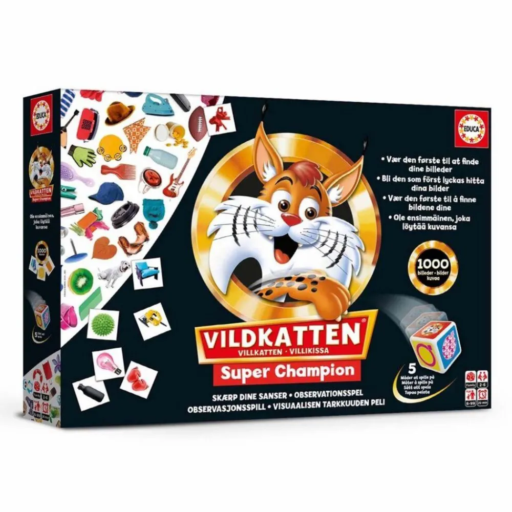 Spil<educa Vildkatten Super Champion