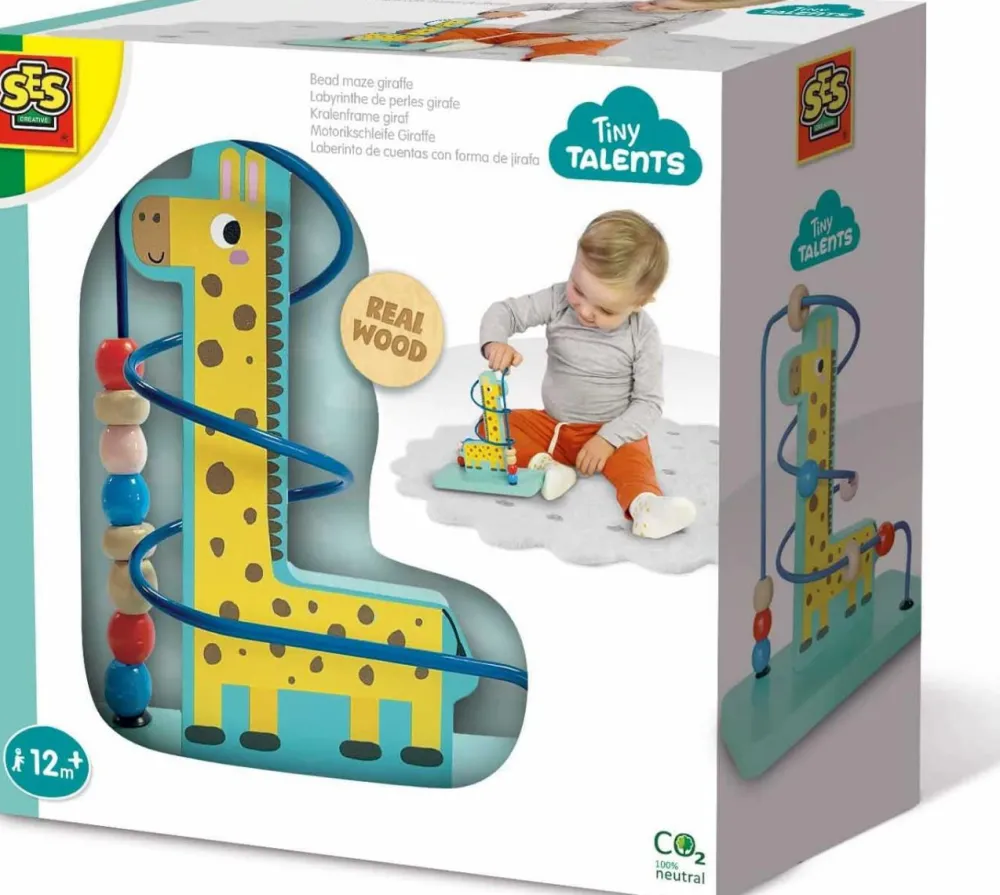 Babylegetøj|Tumlinge Legetøj<SES Creative Wirebane - Giraf
