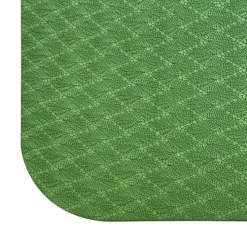 Mindfulness For Børn|Børneyoga< Yogamåtte 183 x 61 cm - Grøn/Grå